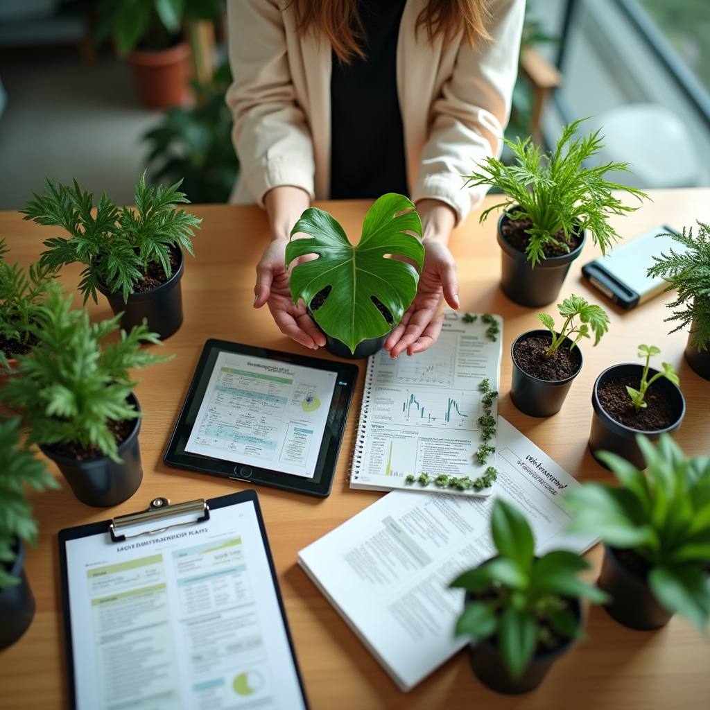 Detailed plant species assessment and selection process for indoor commercial environments